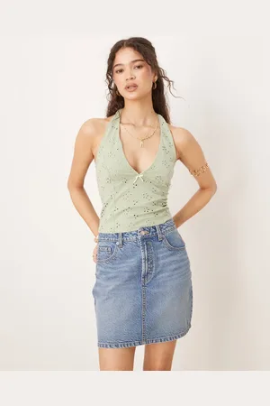 Free People Full bloom halter top in