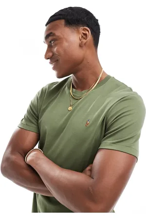 Ralph Lauren Icon logo pima cotton t-shirt in green