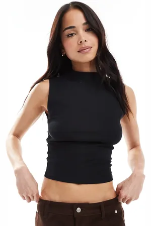 Pimkie High neck sleeveless top in