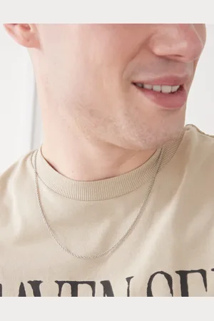 FADED FUTURE Thin rope chain necklace in