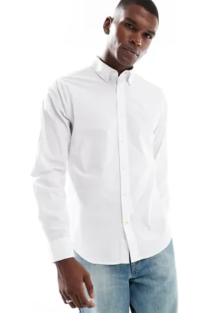 Barbour Crest poplin tailored long-sleeved shirt in