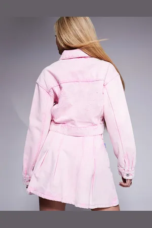 Hugo Blue Co-ord denim jacket in washed