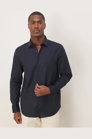 ASOS Formal linen blend regular shirt in