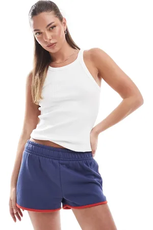 Cotton On Cotton On dolphin hem micro mini short in oxford
