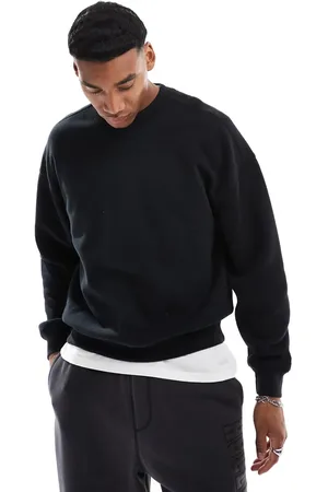 Hollister Boxy crew neck sweat top in