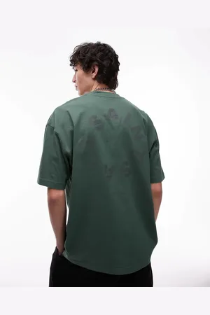 AllSaints Tierra oversized t-shirt in milo