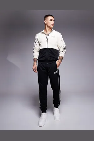 EA7 Tracksuit in sand and
