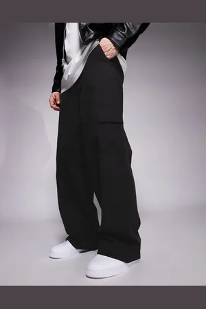 ASOS Super baggy pull on cargo trouser in