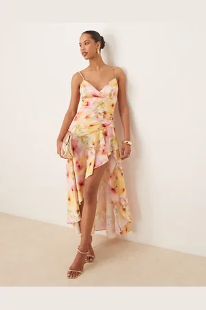 Bardot Sorella printed midi dress in sunset floral
