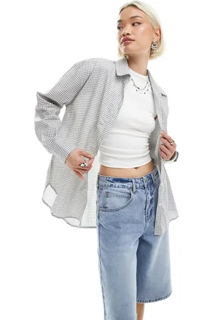 Cotton On Cotton On long sleeve shirt in stripe texture