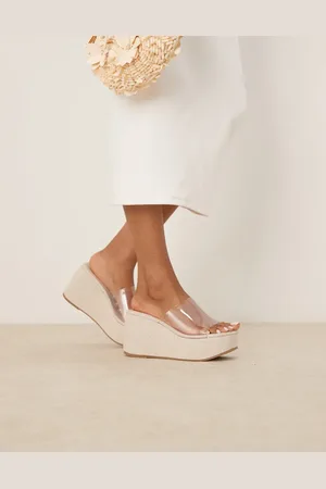 ASOS Tess mule wedges in