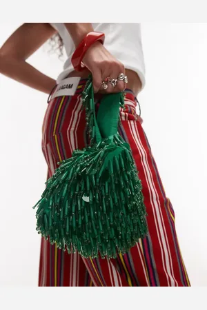 Topshop Golda beaded grab bag in