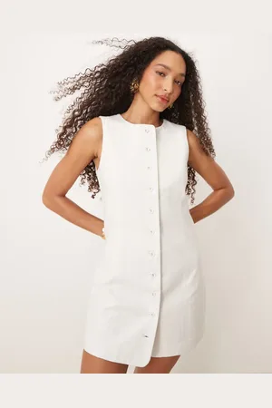 Cotton On Cotton On Sienna linen button up dress in