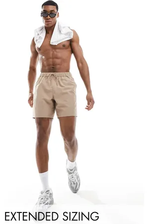 ASOS Swim shorts in mid length in