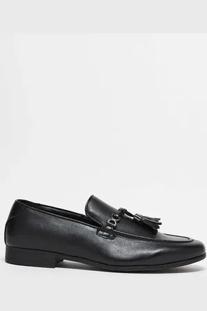 ASOS Loafers in faux leather with tassel detail
