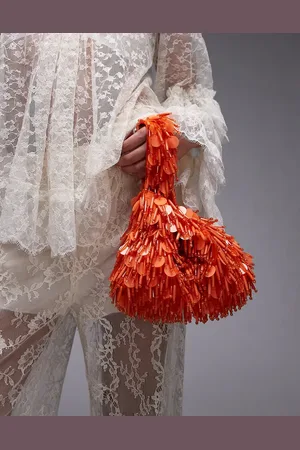 Topshop Golda beaded grab bag in