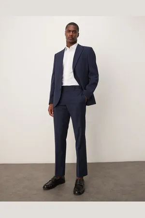 ASOS Wedding slim suit trousers in pinstripe
