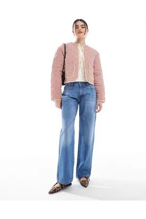 Daisy Street Low rise baggy jeans in vintage wash