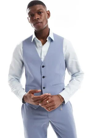 ASOS Skinny suit waistcoat in dusty