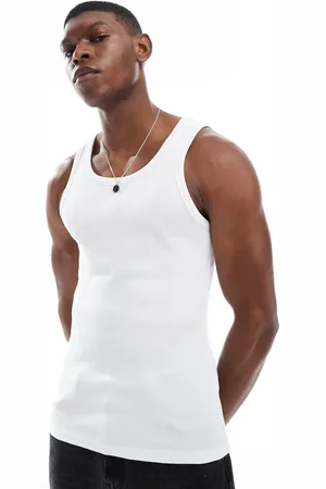 Bershka Ribbed vest in