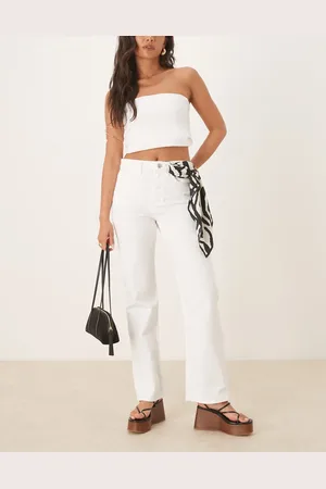 MANGO Matilda straight leg jeans in