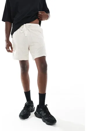 Cotton On Cotton On textured short in natural weave