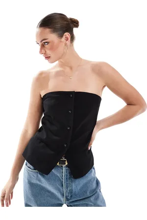 Cotton On Luis strapless suting vest in