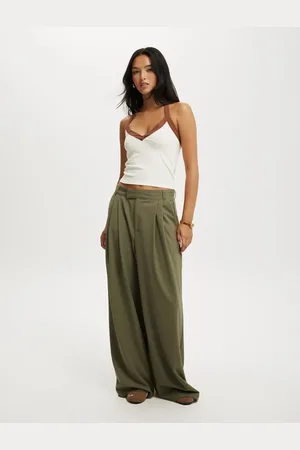 Cotton On Izzy pleated suiting pant in