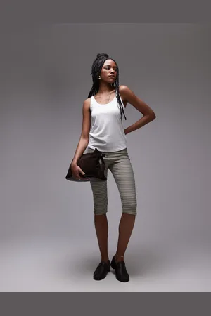Topshop Slouchy scoop neck vest in