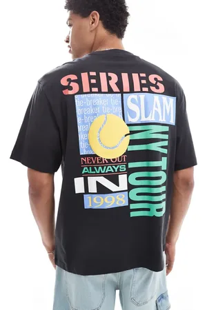 Bershka Vintage sports printed t-shirt in