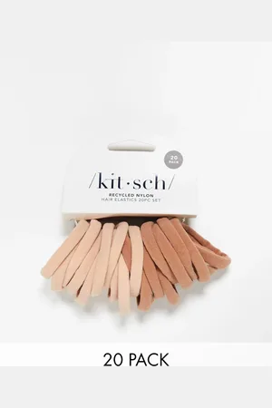 KITSCH Nylon Elastics 20 Pack - Blush