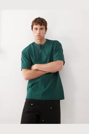 Weekday Oversized t-shirt in petrol