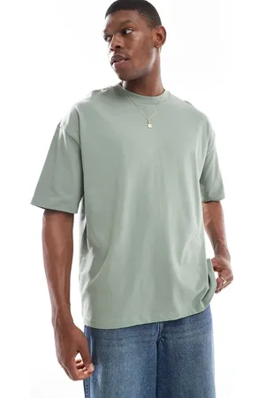 ASOS Heavyweight oversized t-shirt 240gsm in sage