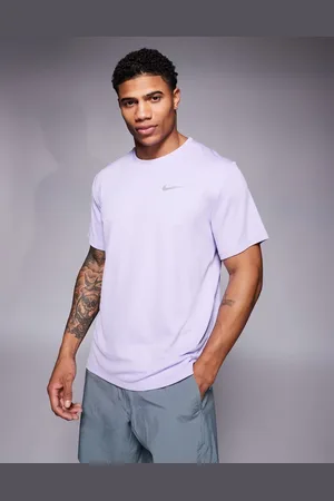 Nike Miler Dri-FIT t-shirt in lilac