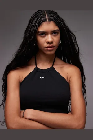 Nike Chill French Terry halterneck top in