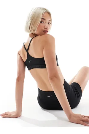 Nike Gym Life Swoosh Indy Dri-FIT light support sports bra in