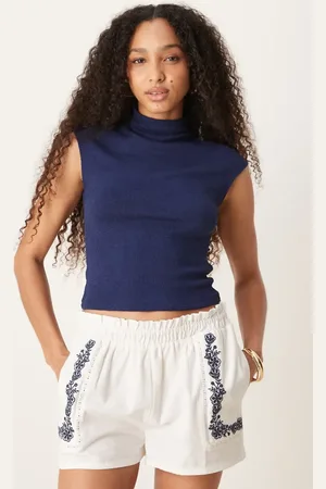 ASOS Textured knit grown on neck tank in
