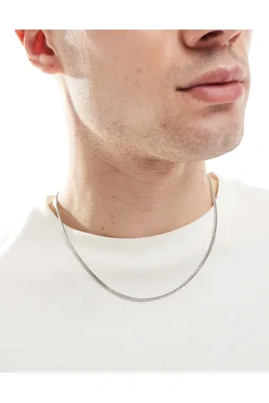 LOST SOULS Box chain necklace in stainless steel
