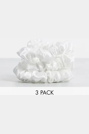 Easilocks Small Classic Small Satin Scrunchies 3 Pack