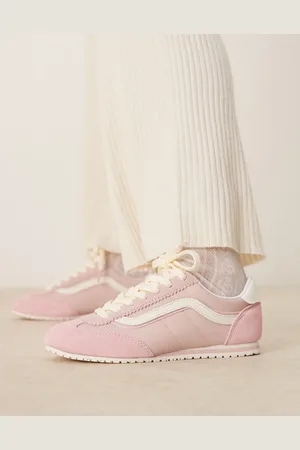 Vans Super Lowpro suede terrace trainers in light