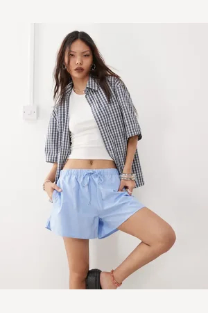 Weekday Elasticated waist shorts in