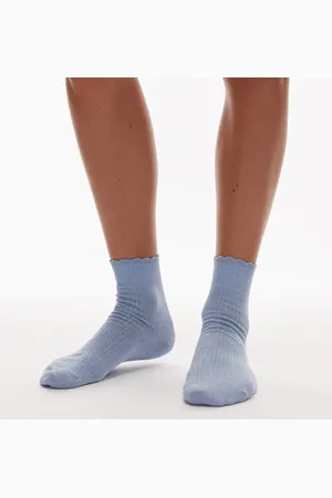 & OTHER STORIES Glitter ankle socks in light