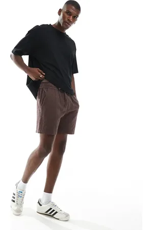 Cotton On Cotton On zig zag knit short in chocolate