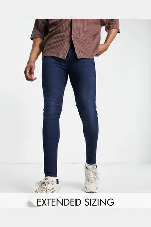ASOS Spray on jeans with power stretch in dark wash