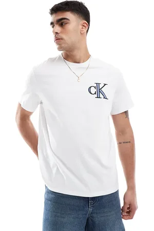 Calvin Klein Patch logo relaxed t-shirt in