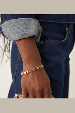 Orelia Cross tennis bracelet in 18k plated