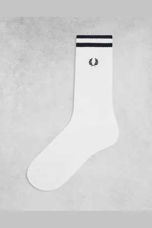 Fred Perry Tennis socks in white/black