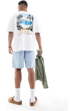 ASOS Oversized t-shirt with scenic graphic in
