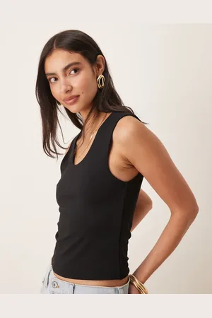 ASOS Soft touch scoop neck vest in