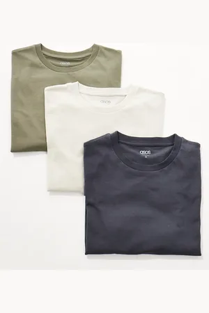 ASOS Essential 3 pack crew neck t-shirts in multiple colours